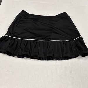 Slazenger Black Ruffled Women's Skirt
